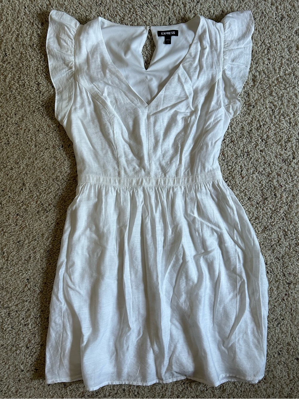 Express white dress